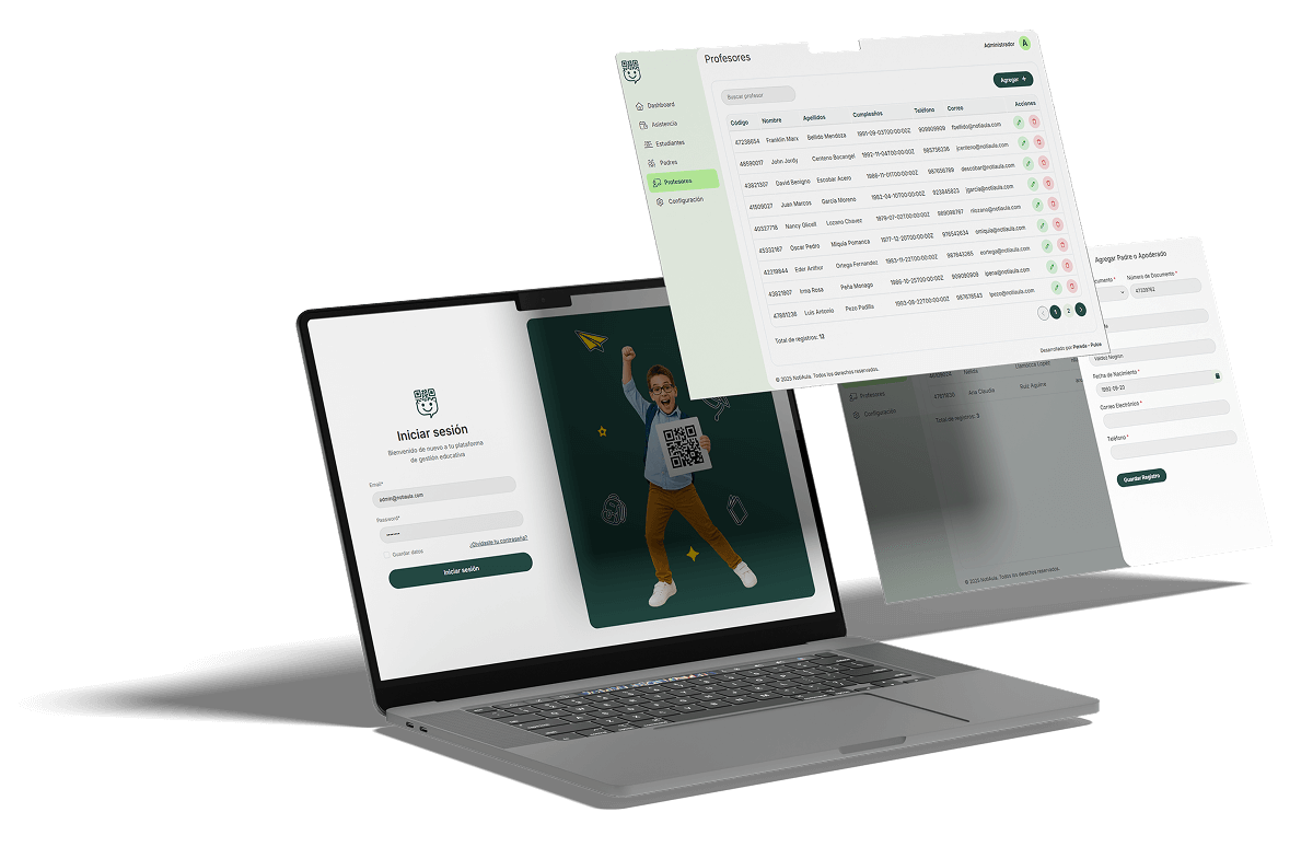Mockup NotiAula